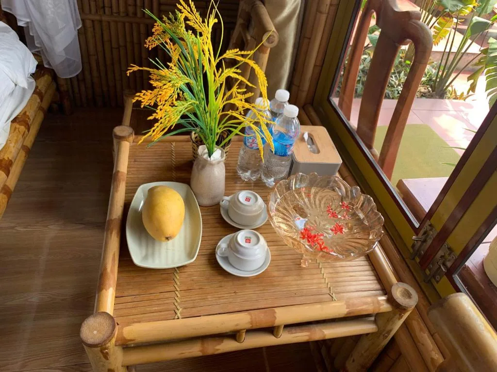Deluxe Family Bungalow with Garden View — Tam Coc Horizon Bungalow
